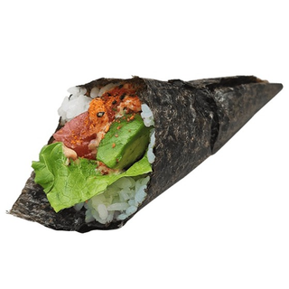 128. Temaki spicy maguro