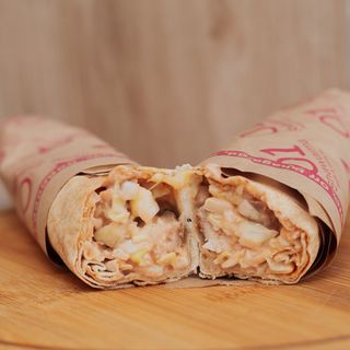 Chicken premium double hotdog Shawarma ( king size)