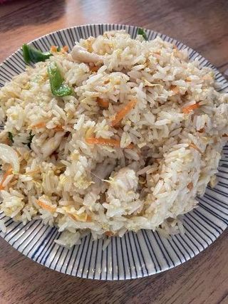 Arroz Frito Con Pollo