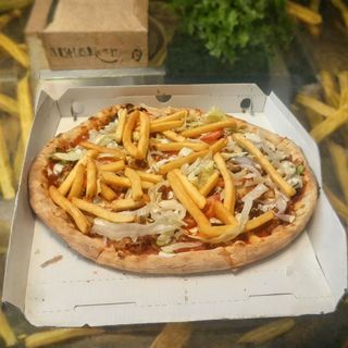 Pizza kebab completa