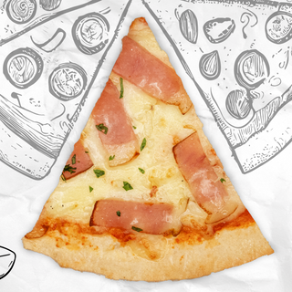 Pizza Carbonara (40 Cm.)