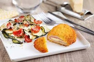 Plat Escalope Cordon Bleu