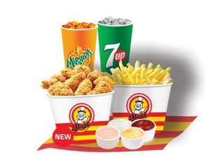 Баскет L комбо с мirinda (2500г)