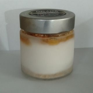 Cristal de Pedro Ximénez y crumble de mantequilla