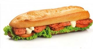 Tikka baguette