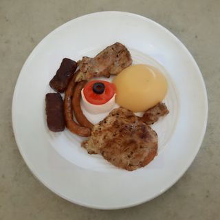 Platou taranesc la gratar