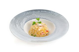 Riso saltato con frutti di mare