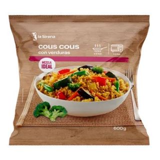 Cous Cous Con Verduras Bolsa 600 Gr.