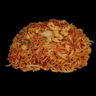 Tallarines con verduras