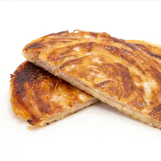Ensaimada caramelizada  de Jamón dulce y queso