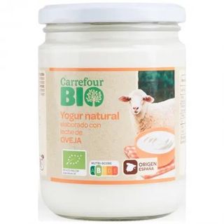 Yogur Natural Leche Oveja Pasteurizada Carrefour Bio 420 Gr.