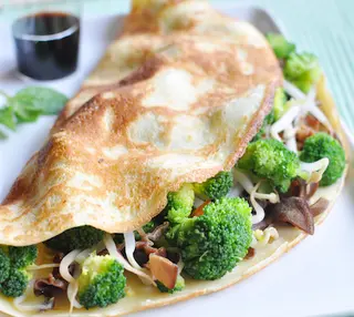 crêpe végétarienne