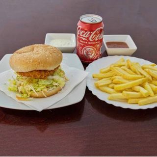 Menú Burguer Pollo 
