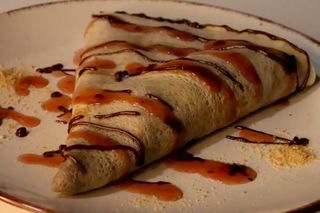 Palačinka sa šumskim voćem