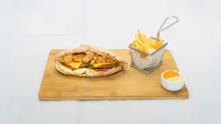 Sandwich aux Crevettes-Œufs