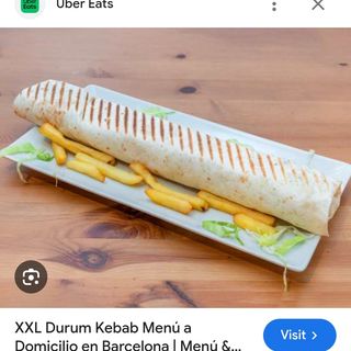 Durum (3 uds.), patata y 3 bebidas (33 cl.)