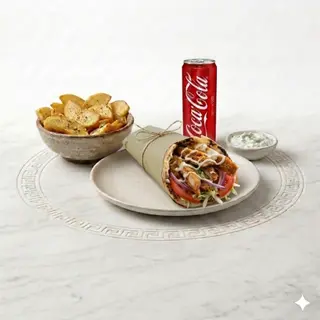  MENU GYROS POULET CRISPY 