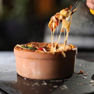 Lasagne dans son ramequin (فخّار)