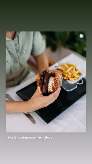 Hamburguesa mediterránea 