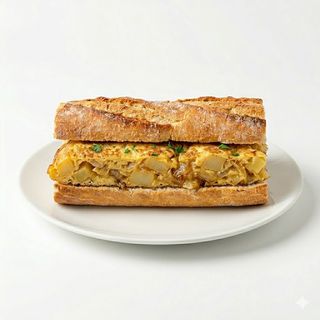 Bocadillo De Tortilla De Patatas