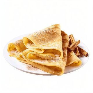 Crepe Con Fideos De Chocolate
