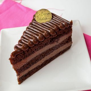 Fatia de Bolo Brigadeiro