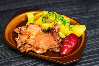 Meniu Pulpa Dezosata la Gratar + Garnitura