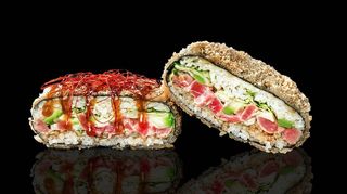 Суші бургер з тунцем