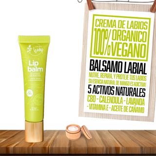Balsamo Labial 100% Natural CBD