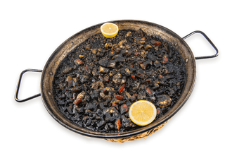 Paella Negra para 2 pers.