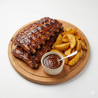 Pork BBQ ribs