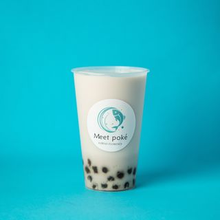 Te al latte con gusto di taro e tapioca