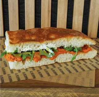 Focaccia de sobrasada