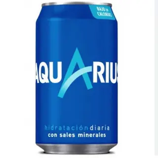 Aquarius Limón lata 330ml.