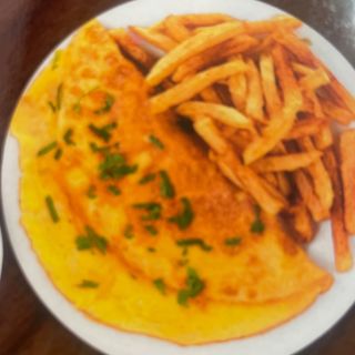 77. Tortilla Francesa Y Patatas