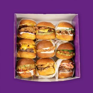 Finger Burger Box Componibile x9