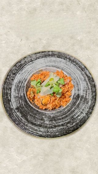 Risotto s morskim plodovima i vrganjima