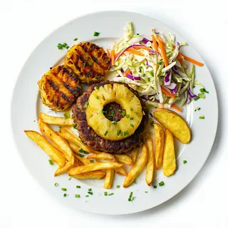 Kotlet słoneczny z ananasem 120 g