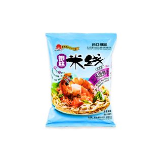 Локшина рисова ш/п зі смаком морепродуктів HEZHONG 105 г