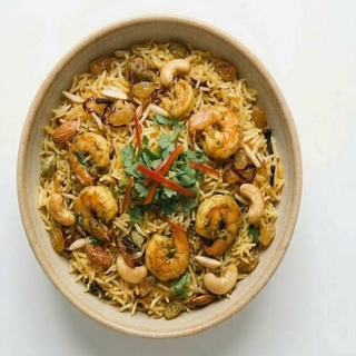 Arroz con langostinos