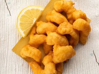 Gamberi fritti