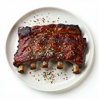 Puntine di maiale sale e pepe