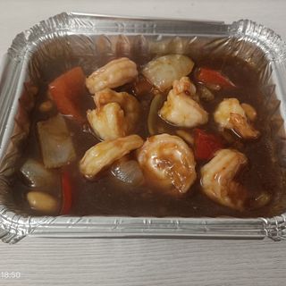 205. Gamberi in salsa piccante