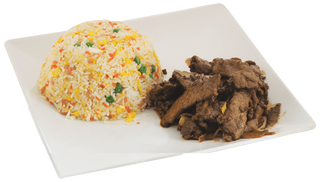 Arroz Con Ternera Y Champiñones