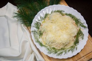 Салат "Сугроб"