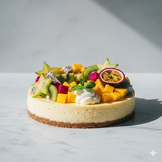 Tropical cheesecake