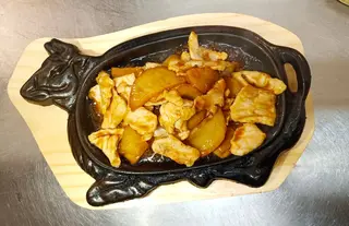 56. Pollo patate alla piastra