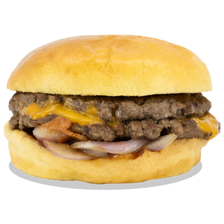 Logroñes (Queso Cheddar, Cebolla, Beicon, Salsa Tomate, Salsa Burger)