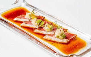 Carpaccio tuna zuke