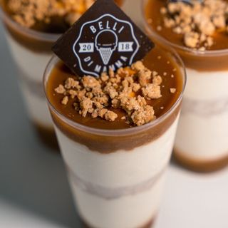 Monoporzione cheesecake caramello 